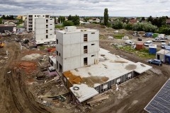 Bauphasen Plusenergieverbund Reininghaus Süd, Quelle: DI Martin Grabner, ECR Team, TU Graz, Institut für Städtebau