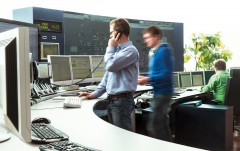 Load balancing room in control centre, Salzburg AG; photo: Andreas Hechenberger