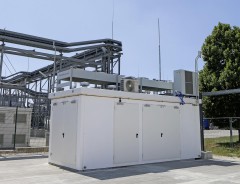 Wind2Hydrogen pilot plant, Photo: OMV