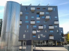 Stadtwerk Lehen - Solar storage tank, Photo: SIR