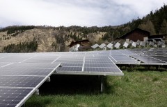 PV modules in the Alps/Obervellach, Photo: ENcome Energy Performance GmbH