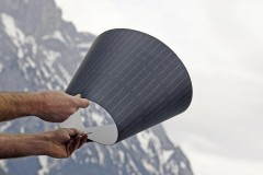 simpliCIS flexible Dünnschichtsolarzellen, Foto: Klima- und Energiefonds/Ringhofer