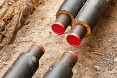 District heating pipes, photo: stock.adobe.com