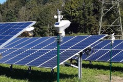 PV facility and sensor, photo: Silicon Austria Labs GmbH