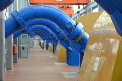 View inside a hydropower plant, photo: TU Wien