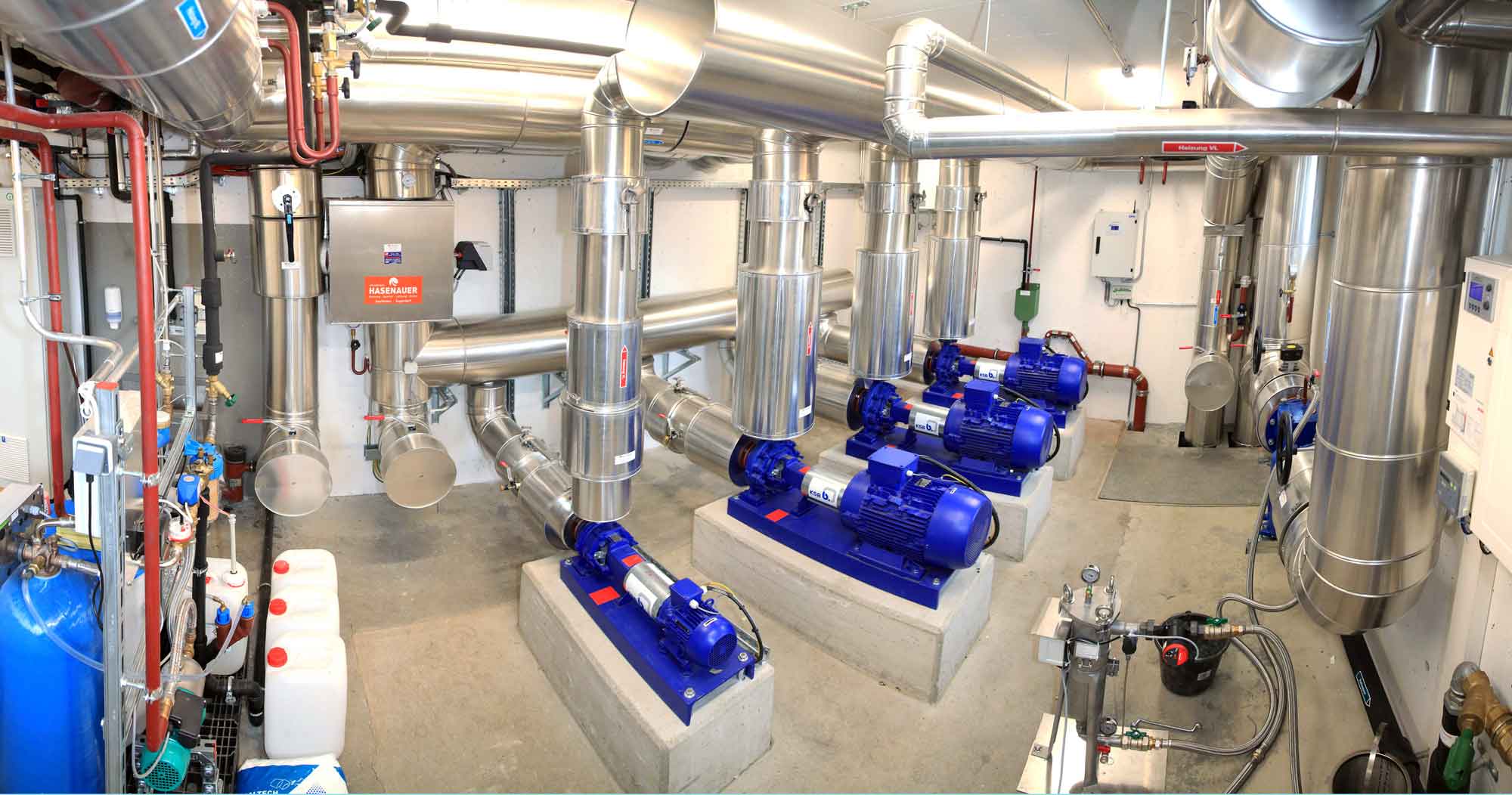 Biomass heating plant in Saalfelden, photo: Climate and Energy Fund/Krobath