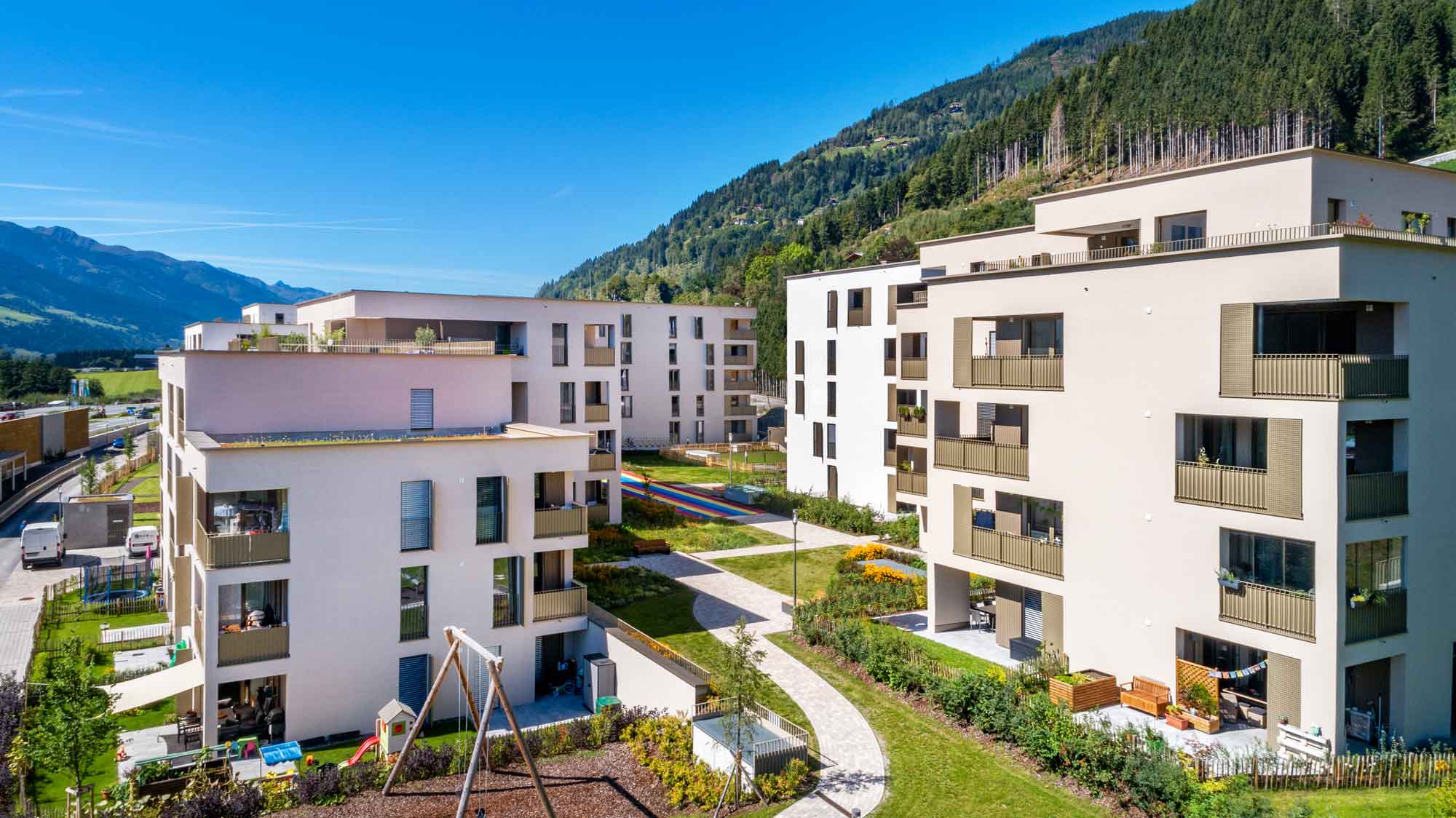 Sonnengarten Limberg residential complex, photo: Hillebrand