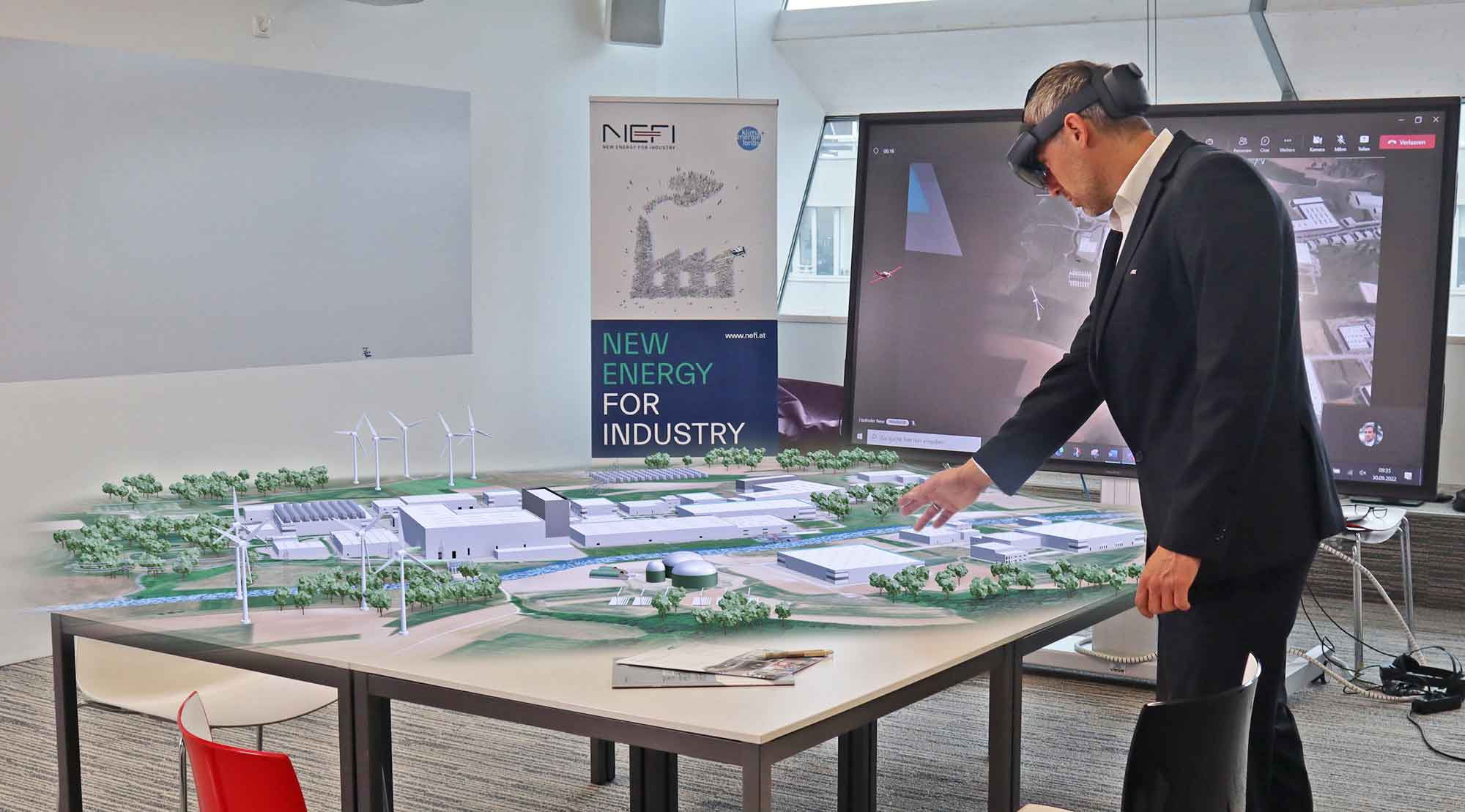 Virtual Industry Lab for the decarbonisation of industrial processes, photo: NEFI