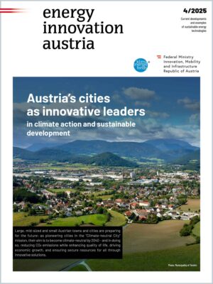 "energy innovation austria - Cover 4/2025"