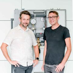 Ausbau der Fernwärme durch Gerald Schweitzer und Mario Panian, Foto: LINZ AG/Doris Reinthaler