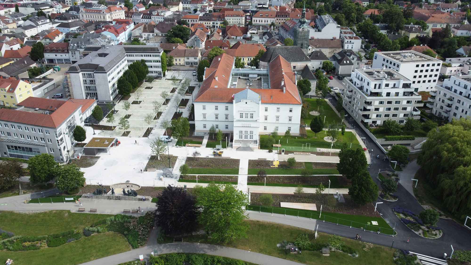 Nibelungenplatz, Foto: Stadtgemeinde Tulln