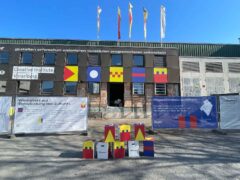 die 12.000 qm große, ehemalige Industriehalle