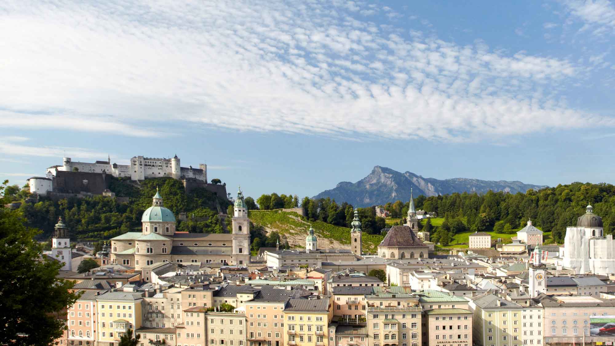 Blick über die Salzburger Altstadt